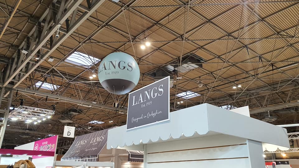 Inflatable 2m Sphere Branded at Exhibition Hall 